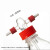 螺口洗气瓶GL45气体洗瓶缓冲瓶密封耐腐250/500/1000ml安全瓶 100ml四氟整套