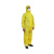 雷克兰 轻质高经济性的化学防护服 CT1S428-XL-黄色 1件