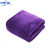 中环力安 400g加厚细纤维加厚方巾吸水清洁保洁抹布 紫色30*60cm