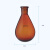 棕色茄型瓶高硼硅旋蒸瓶24#29#磨口旋转蒸发仪用茄形烧瓶50 100 250 500 1000 2 250ml*29