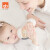 好孩子（gb）PPSU宝宝奶瓶一岁以上6个月1岁半两周岁婴儿鸭嘴壶吸管杯 （6月+）粉橘260ml（送奶嘴2只）