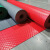 鸣固 ZJ6987牛津防滑地垫 加厚耐磨PVC橡胶地毯仓库走廊浴室塑胶垫 宽1.3m长15m厚1.5mm 灰色