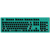 TOGAR T20S客制化热插拔2.4G蓝牙套件TTC轴RGB背光机械键盘 T20S青色104键RGB彩光套件（无线三模） 客制化套件(无轴无键帽)