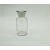 容器大容量密封瓶药剂瓶放置皿标本广口瓶试剂小玻璃带盖密封 125ML透明广口瓶（拔罐）