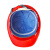 利力维特安全帽内衬 一次性安全帽内衬蓝色固定式无纺布吸汗透气头盔内胆 纸质白 50只