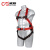 诚格（C&G）FA30401 围杆型全身式安全带 麝香牛系列 可调节腿带和腰带 高空作业防护  红色 