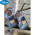迪士尼（Disney）男童学步鞋凉鞋软底男宝宝婴幼儿童鞋叫叫鞋1-3岁室内鞋布鞋防滑 3039兰牛 125mm 1岁脚长120mmm