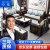 中伟（ZHONGWEI）新中式橡胶实木沙发组合禅意中国风大户型别墅1+1+3+20#长+方茶几