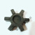 橡胶L型六角胶 联轴器梅花垫圈 弹性块L050/070/L075/090/095/099 L095垫圈.