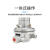 星舵BML-5自动卸墨单向气动隔膜泵浦鑫辉源XHY-5腐蚀酸碱气动泵 BML-5