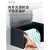 防水抽纸盒欧式方形简约纸巾盒免打孔壁挂式卷纸盒纸巾架黑色 优雅黑-K12 (适用卷纸)