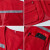 夏季反光马甲志愿者多口袋装饰工作服广告摄影透气网背心定制logo 大红色 XL