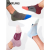 feetures美国专业跑步袜男女马拉松运动越野短袜速干篮球训练袜子 新款缓冲高帮FSEC9024669一双 L（42-46）