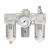 气源处理三联件AC2000带自动排水油水分离器调压阀减压阀过滤器BC AC200002