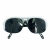 电焊面罩焊工面罩眼镜防护头戴式氩弧焊烧焊护脸防烤面具焊帽 适单独黑色眼镜1个装不含面罩松紧带