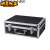 手提式铝合金声卡工具箱保险箱子文件箱五金设备仪器箱 黑18.5X10.5X5.5厘米无棉