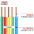德力西电气 电源线 BV-450/750V 1.5mm2 黄色 零线 100米 国缆铜芯国标单芯硬线
