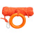 京度 水上救生绳漂浮安全绳水下浮潜救援绳防汛救生绳索 8mm橘色+手环+钩 20米