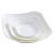 LICHEN 陶瓷纯白色菜盘碟子异形深盘家用骨瓷釉下彩景德镇餐具八角盘 5英寸深碟子一个 12.5cm