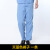 百舸 水洗棉夏季工作服 长长袖男女装厂服（水洗蓝裤子） 175/XL