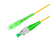 利合光电（LHG）光纤跳线SC/APC-FC/APC单模万兆单芯光纤线缆跳纤3.0尾纤监控光跳线 25米