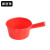 康丽雅 K-0355 工业塑料水瓢 带导流口水勺水舀子舀水瓢 特大红色带嘴