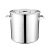 安立信 不锈钢汤桶带盖大容量储水桶 10L口径25cm*高度25cm