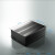 迈恻亦接线盒125*51铝合金电源盒仪器仪表铝型材控制器电器外壳定做盒子 106x55x150（喷砂黑色