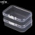 零件盒收纳盒工具盒螺丝物料元件透明分隔配件盒样品盒小盒子塑料 2个长114_84_30