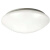 集客家 LED吸顶灯罩配件 卧室走廊工程灯罩塑料外壳罩阻燃灯具配件 全白卡扣单灯罩口径37.5CM 单位：个