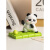 BEYAZA创意可爱熊猫手机支架小摆件办公室桌面实用装饰品送闺蜜生日礼物 功夫熊猫手机支架-踢腿