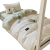 洁丽雅（Grace）纯棉学生宿舍三件套单人床上用品儿童被套0.9米全棉 丁香粉格 2.0m床【床单款四件套】适用220x