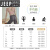 吉普（JEEP）瑜伽服女2024新款带胸垫短袖运动健身普拉提训练服上衣高级感套装 浅粉色短袖上衣+灰紫色短裤 XL