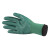 牛郎星物理压纹手套  舒适耐磨止滑手套劳保手套NL-169 绿色（12双/包）