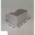 【多规格】铝合金外壳正方形铝盒铝壳壳体电源盒仪表壳DIY 80*42*42长宽高银色 108号长80mm银色