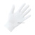 卡莱文白手套棉尼龙碳纤维作业劳保加厚耐磨透气薄白棉手套工业品 zx防 静电手套1双 9号