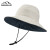 MISSION UV遮阳帽渔夫帽女士夏季户外防紫外线太阳帽凉帽防晒帽子女 MU058 米蓝色