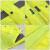海斯迪克 分体式反光雨衣雨裤 300D套装防汛环卫交通 荧光黄 XL