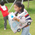 定制适用纸箱恐龙汽车折纸可穿戴幼儿园儿童手工制作DIY玩具模型纸板 医护车