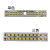 定制LED水晶灯片贴片一体光源弧形灯变光灯芯异形灯3W5W配件单色 6W长宽82x12MM单色 暖黄