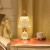 远盛达欧式床头灯卧室现代简约水晶玻璃装饰床头柜充电台灯轻奢风格温馨 A款充电（触摸调光+蓄满） 阅读小台灯