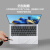 洋典华为MateBook X Pro 2024款键盘膜屏幕膜14.2英寸酷睿Ultra笔记本透明磨砂外壳保护膜透明保护壳 透明磨砂ACD面+高清防刮屏幕软膜+键盘膜