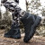 RZWOLF高帮马丁靴男款作战术军训练沙漠丛林防滑军勾户外徒步登山靴子 702黑色 43