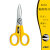 OLFA爱利华  SCS-4不锈钢尖头剪刀 不锈钢剪刀 大中小多用途剪刀 精密剪刀剪纸刀