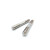 麦锐欧 304不锈钢双头螺栓螺丝 螺杆丝杆牙棒 M10*100(20根/盒）
