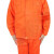 美康（meikang） 阻燃工作服套装 阻燃耐磨长袖 焊工电焊劳保服 MKP-16 橘色S码