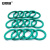 安赛瑞 氟胶o型圈密封圈 1235-76o型圈 FKM氟橡胶密封胶圈 绿色 外径41×3.5mm（150个装） 24318
