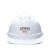 HKFZ海华A7国标湖北电网电绝缘工地安全帽蓝色防砸透气安全帽厂家印字 白帽搭配蓝顶筋