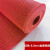 防滑地垫厨房厕所防滑垫浴室户外商用塑料pvc镂空防水垫地毯门垫 红色6.0mm牛筋加密 0.9m宽x15m长整卷
