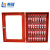 畅镭 工业安全锁具箱 壁挂式半透明金属安全锁箱 CLLK04